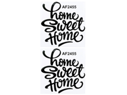 Adesivo de Parede Palavras Inglês Casa LAXISCREED