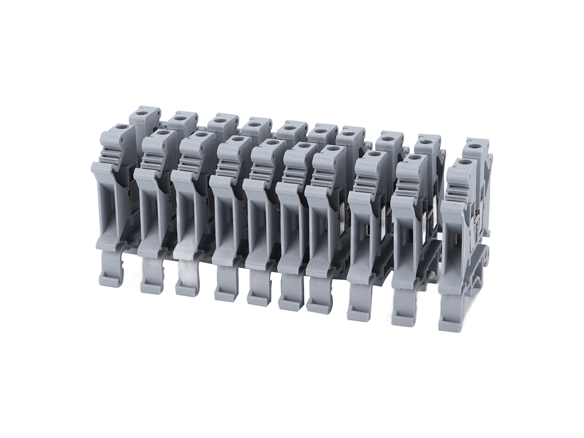 Laxiscreed Conector Terminal De Parafuso Para Montagem Em Trilho Din, Cobre