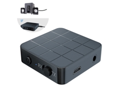 Adaptador Bluetooth, Transmissor E Receptor Bluetooth 5.0, Adaptador Bluetooth 2 Em 1, Mini Portátil Compatível Com Rca E Aux De 3,5 Mm, Áudio Hd De B