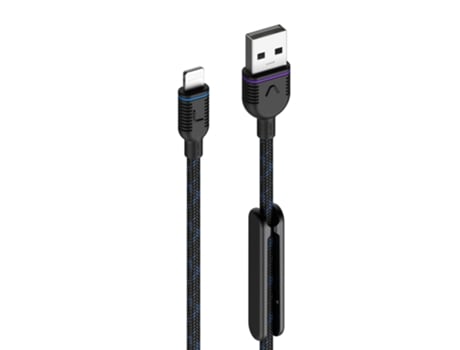 Cabo Telemóvel Usb Lightning UNISYNK Preto