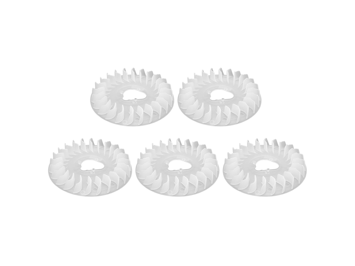 Lâmina Ventilador Flywheel 2 3kw Gerador 168f/170f Gx160/gx210 5pcs