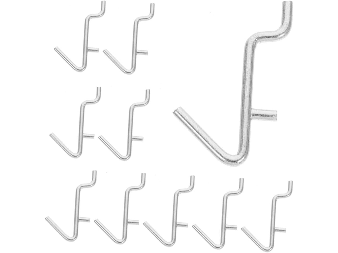 Pacote Com 25 Ganchos De Parede Em Material Resistente, Para