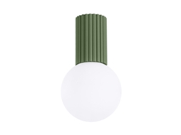 Sollux Sl.1723 Halo Lámpara De Techo Verde Oliva Ip44