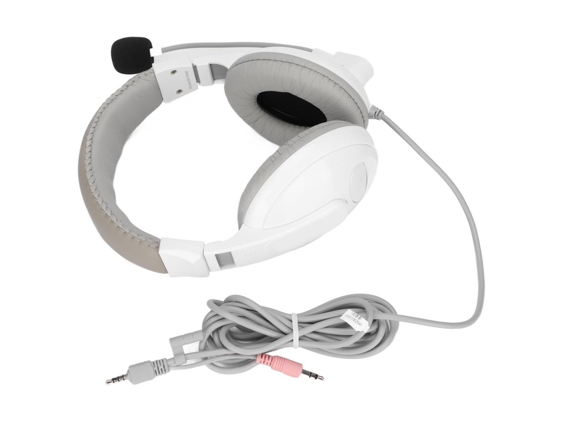 Fones com fio com plugue 3.5mm e microfone EOOCOO