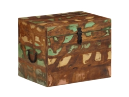 Storage Box, Storage Boxes Vidaxl Marrom Madeira Recuperada (n/a)