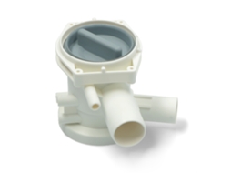 Corpo da Bomba Ø22mm Bosch/siemens para Máquina de Lavar Roupa Pmp601bo