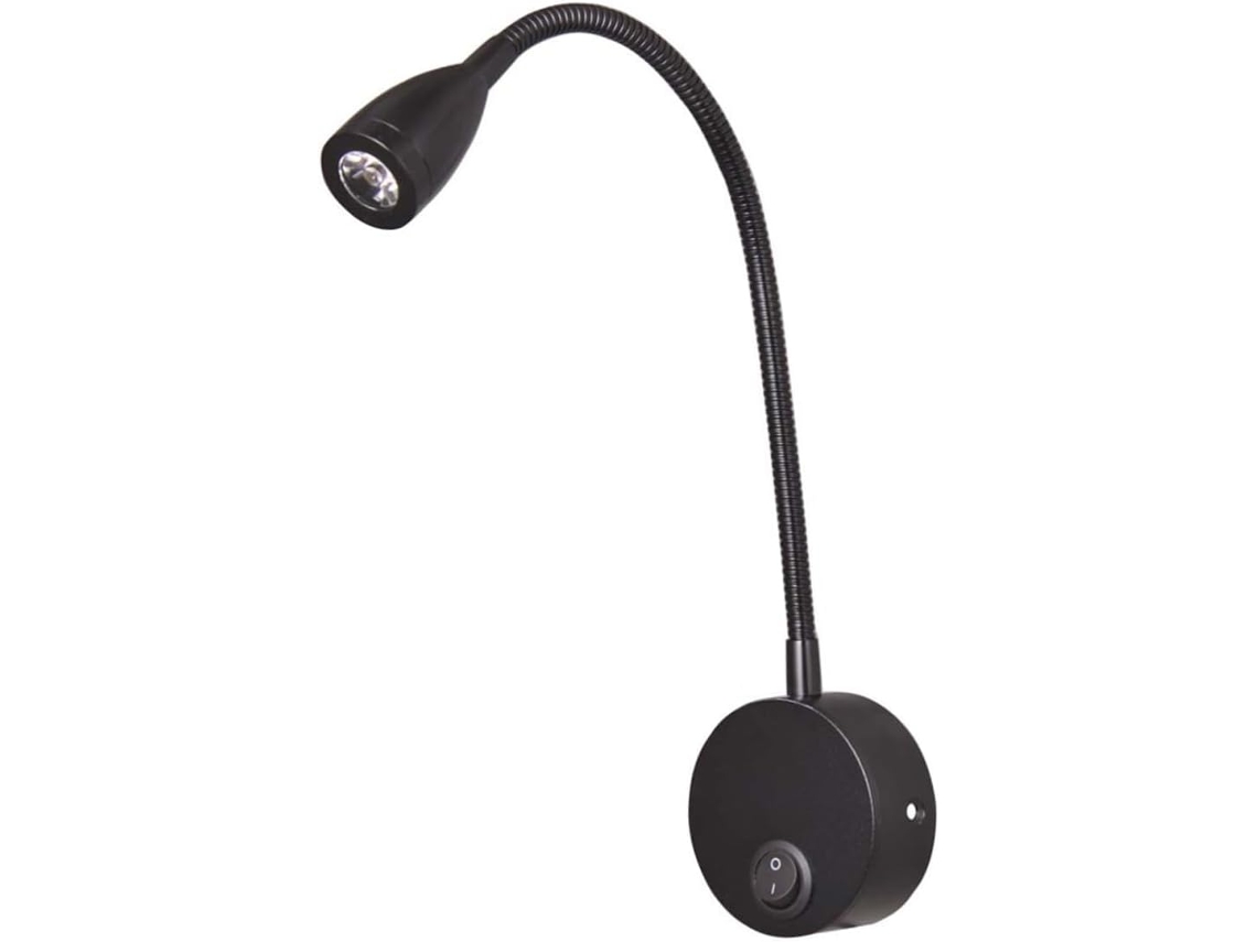 Luz noturna LED de 3W para guarda-roupa, montada na parede.