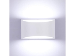 Lâmpada De Parede Led Ajustável Interior Moderna Com Dimmer Alumínio 6000k 7w 110-277v