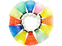 Bolas De Badminton De Nylon Para Esportes Indoor E Outdoor (pacote De 12)