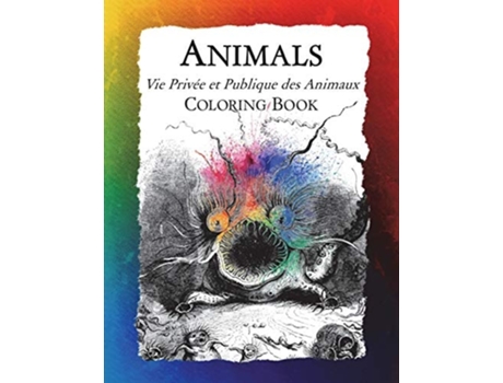 Livro Animals Coloring Book De Frankie Bow (inglês)