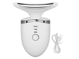 Massageador De Pescoço Com Aquecimento E Alongamento Da Pele
