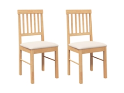 Dining Chair, Dining Chairs Vidaxl Marrom Borracha (n/a)