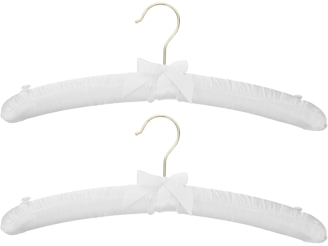 Tressino 2 Cabides Resistentes E Acolchoados Com Espuma Antiderrapante