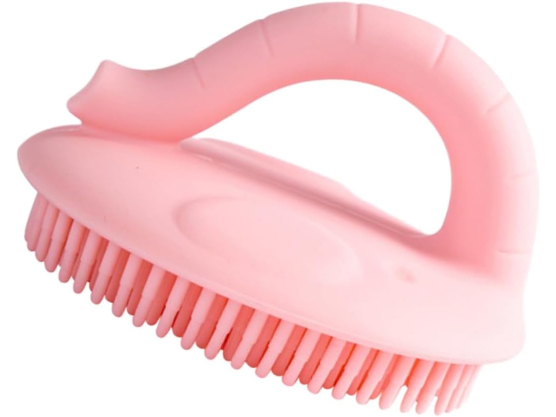 Escova De Banho Didiseaon Silicone Macia E Portátil Para Meninos Meninas, Escova Manual De Silicone Ultramacia Para