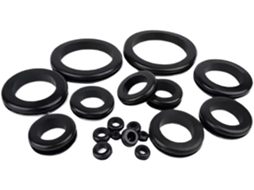 Conjunto de 100 Buchas de Silicone para Orifícios, Arruelas Borracha 3 A