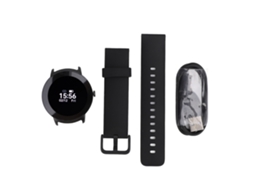 Smart watch de fitness e saúde com rastreador, alerta de temperatura e acesso NFC LAXISCREED