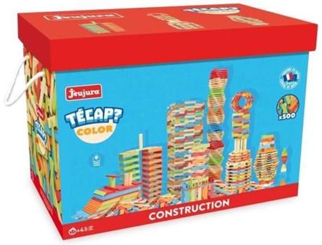 Jogo de Construção  Cor 500 peças de madeira