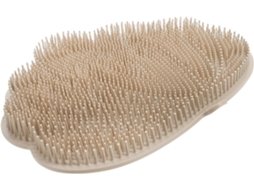 Escova Esfoliante Tehaux De Tamanho Médio Para Costas E Pés Com Ventosas, Massagem 3d, Ideal Para Bem Estar E Uso Em