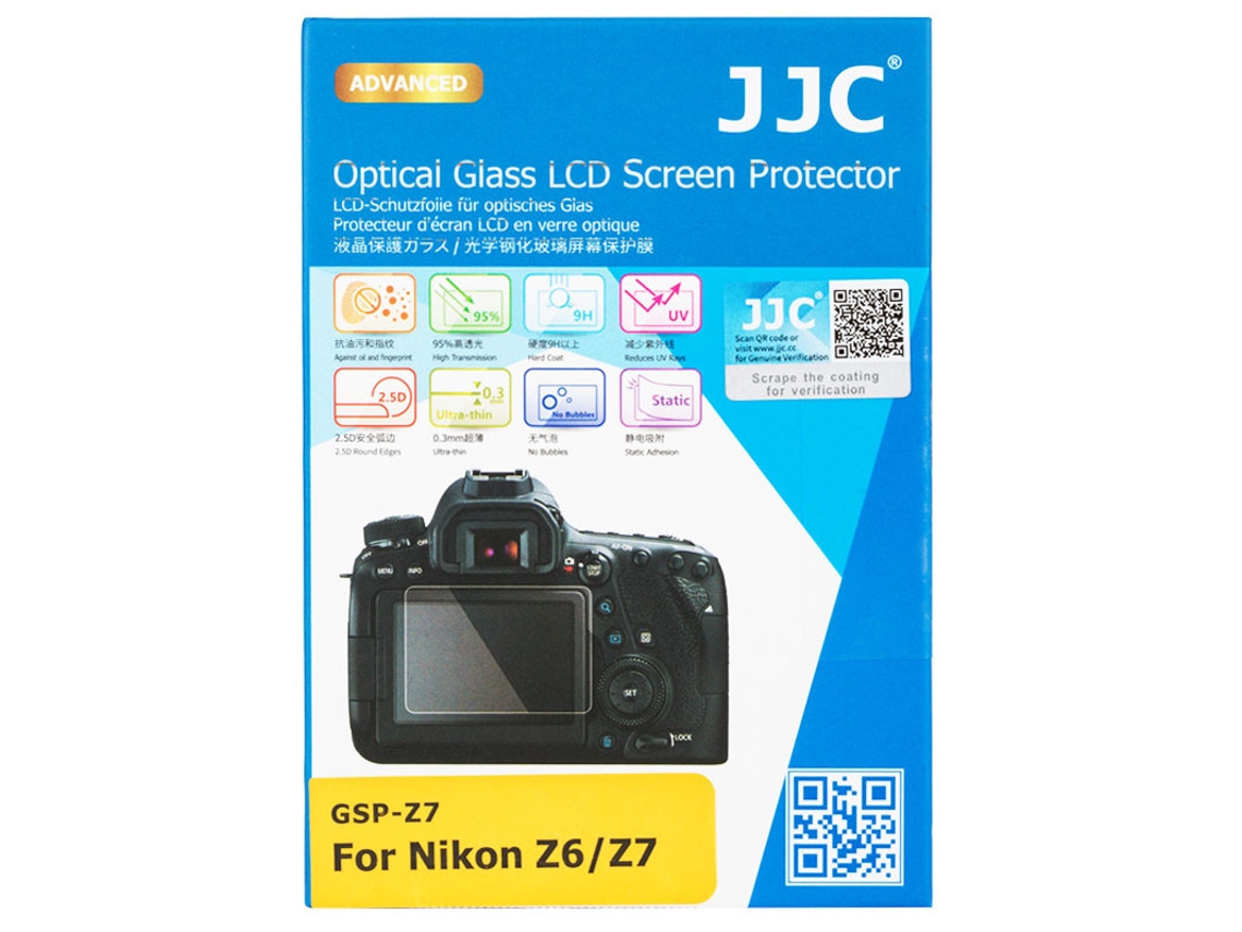 Protetor de Tela Lcd JJC Compatível com Nikon Z5 z6 z7 z6ii z7ii