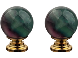 Puxador De Cristal Bruto Natural Para Armário, Gaveta, Cozinha, Porta De Guarda Roupa, 30mm, 2 Peças