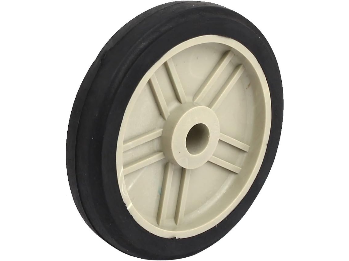Roda de Plástico para Compressor de Ar de 4,3 Polegadas com Diâmetro do Furo Interno CHABERLU (13,5 Mm)