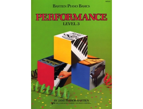 Livro Performance Level 3. Wp213e Da Editorial Kjos De Jane Bastien (inglês)