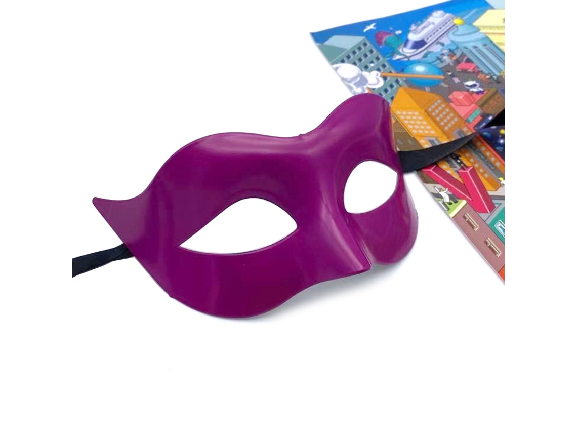 Máscara De Baile De Máscaras Red Rose The Good Life Para Homens Ou Mulheres, Máscara Veneziana De Alta Qualidade, Preto Fosco, Carnaval, Halloween