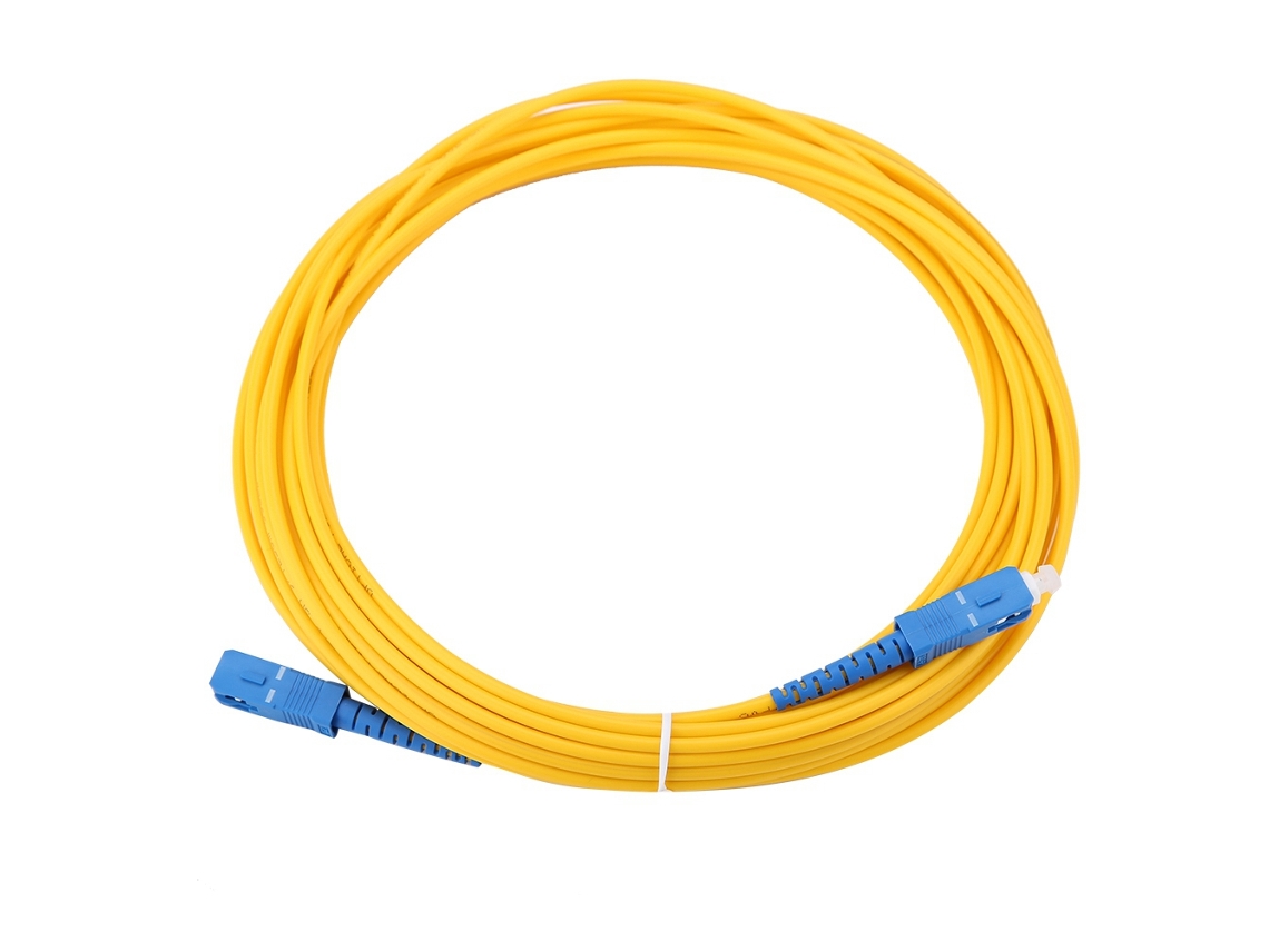 Cabo De Patch De Fibra Ôptica Monomodo Duplex Sc Para Sc De 10m/11yd