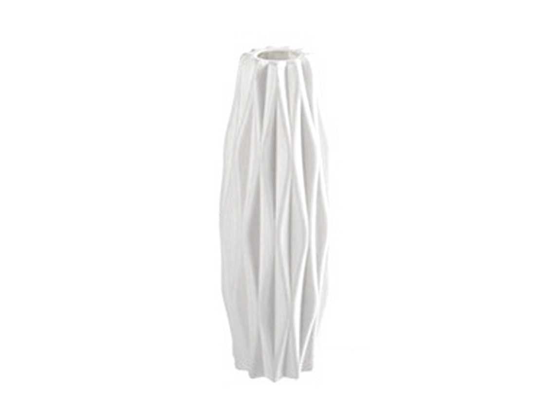 Vaso De Flores Estilo Nórdico Branco Leite Para Sala E Jantar