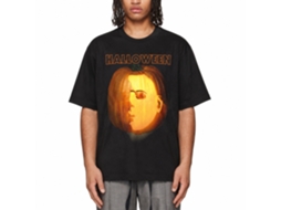 Rockinstone Halloween Jackolantern Black Adult T-shirt Size:xxxl