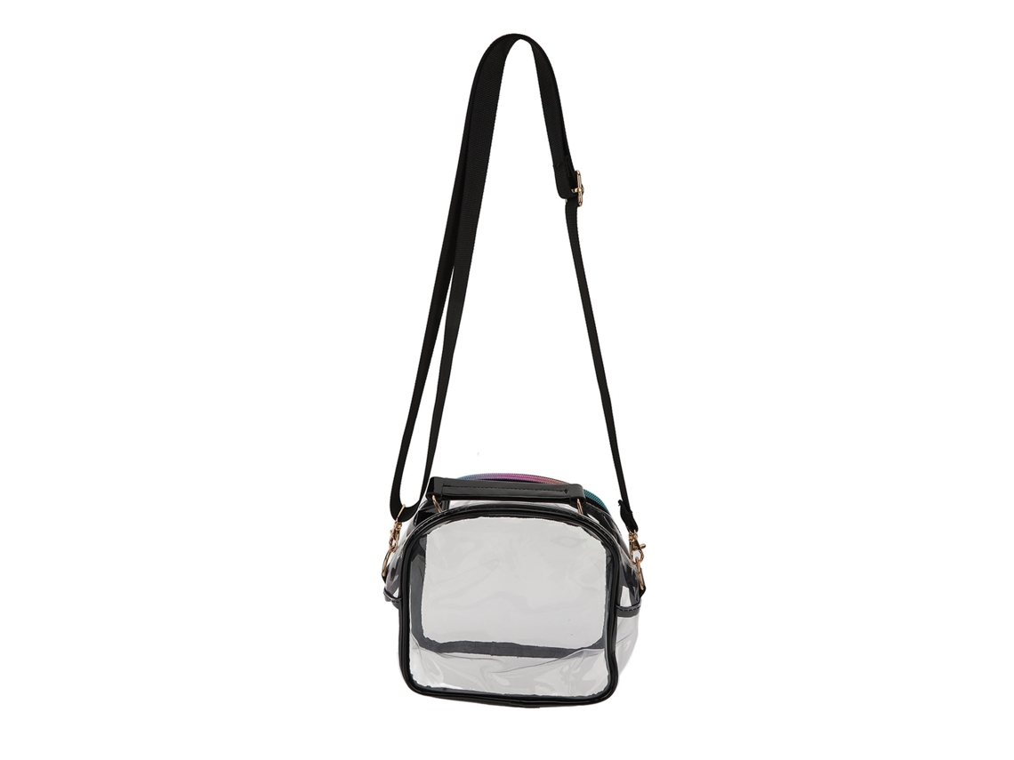 Bolsa transparente impermeável com alça de ombro