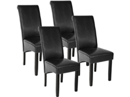 4 Cadeira TECTAKE de Jantar Ergonómicas