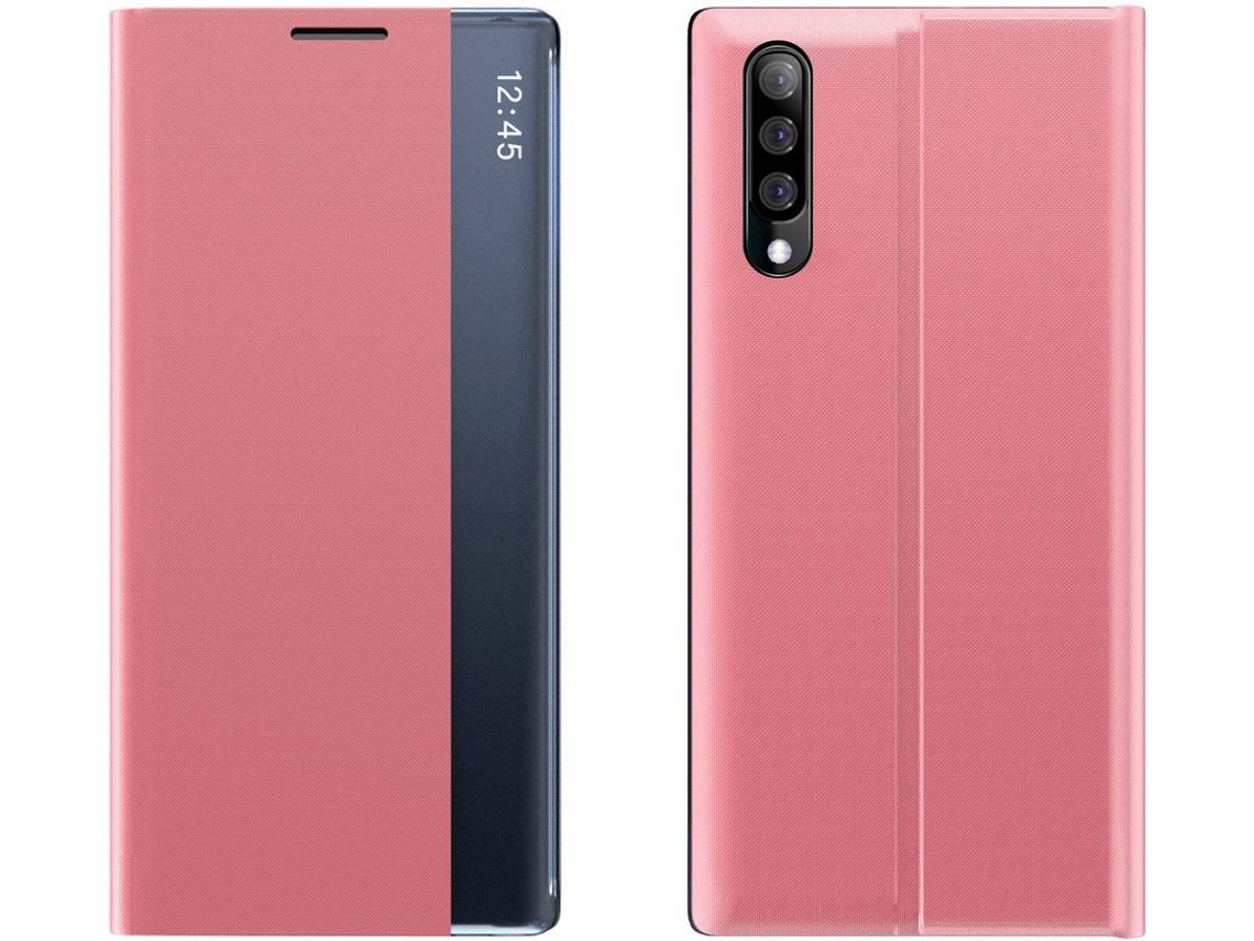 Capa Samsung Galaxy A70 LMOBILE Horizontal Rosa