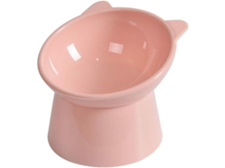 Tigela Elevada para Comida, Água de Gatos, Anti vômito com Inclinação de 15° Antiderrapante para Animais de Estimação AQUAFORGE
