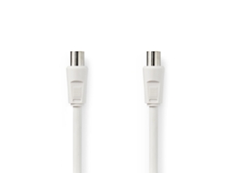 Nedis Csgt40000Wt30 Cabo Coaxial 3 M Iec Branco