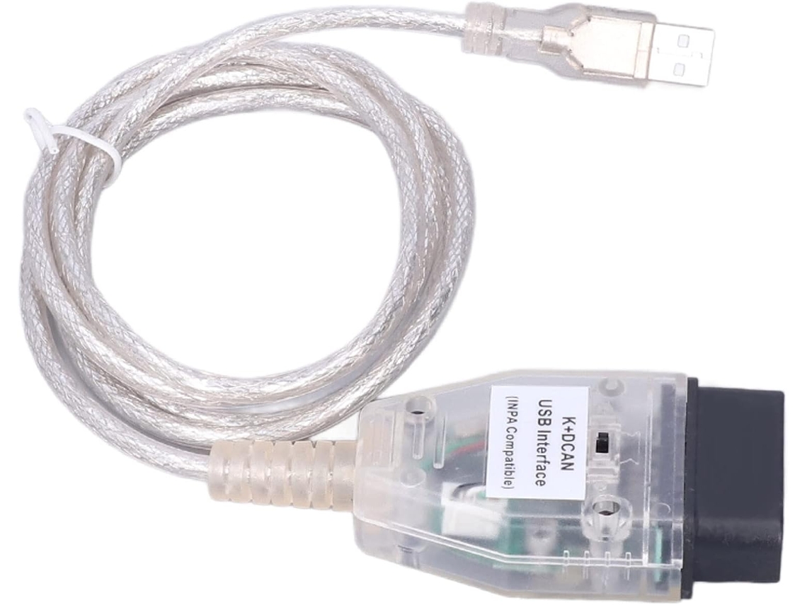 Cabo De Diagnóstico Automotivo K+dcan Com Interface Usb E Interruptor