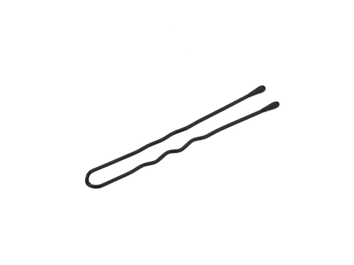 Omni-50unidades Black Metal U Shape Cabelo Bobby Pins