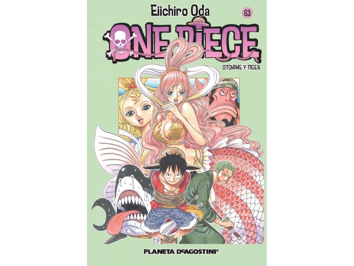 Livro One Piece Nº63 de Eiichiro Oda (Espanhol)