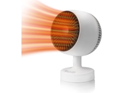 Aquecedor Ventilador Mini Notebook De 500w Para Casa, Quarto E Escritório 1 Unidade Igvtrade (branco)