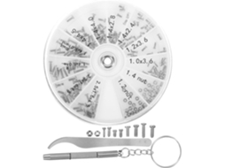 Kit De Reparo De Óculos Com 120 Peças, Parafusos De Aço Inoxidável Para Óculos.