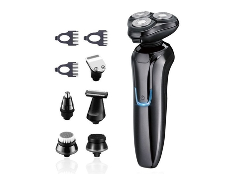 Aparador Elétrico Para Homens, Aparador 3d Para Homem Com Máquina De Barba 6-em-1, Ipx6 100 À Prova Dágua Wetdry Lcd