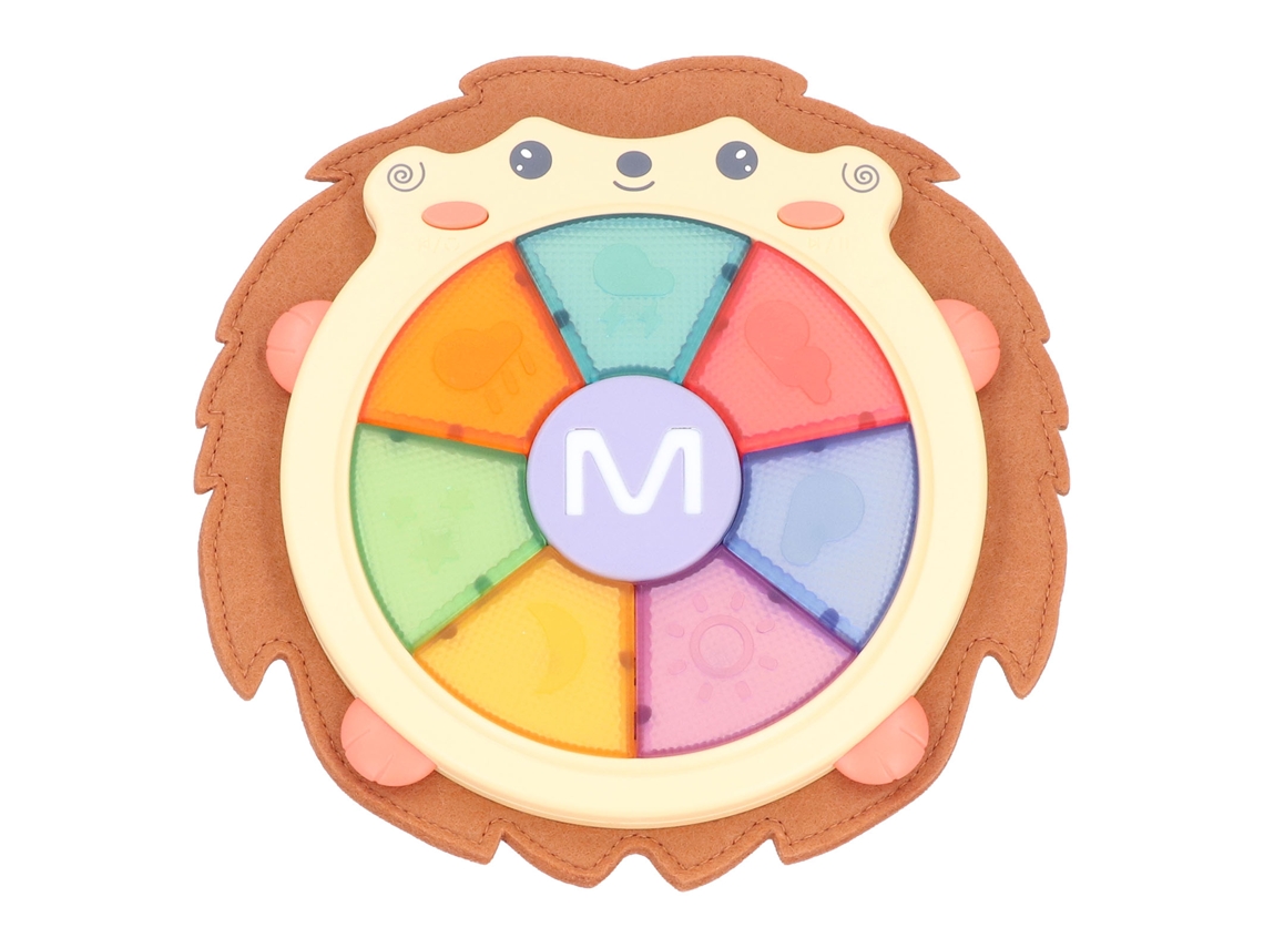 Mali tambor Musical para Bebê com Forma Animal Brinquedo Educativo de Percussão Eletrônico