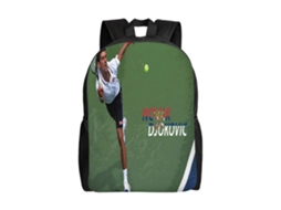 Mochila Novak Djokovic D210 Para Estudantes, Leve E Estilosa, À Prova Dágua E Com Alça De Ombro Ajustável Olysi Shop (v210)