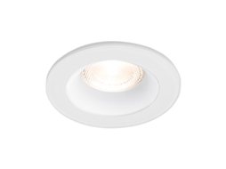 Ip54 White Round Built -En Spott BRAYTRON