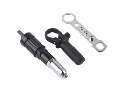 Primerox adaptador de Pistola de Rebite Elétrico Acessório de Parafusadeira com Boquillas 2,4 4,8mm