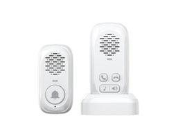Interfone sem fio RF433 Campainha (com alcance de transmissão ultralongo de 300 metros e função de chamada bidirecional em tempo real)