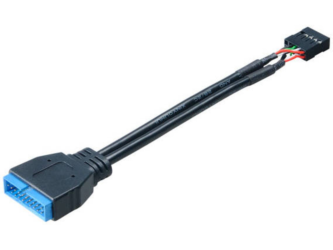 Adaptador de gênero AKASA 9-pin/19-pin