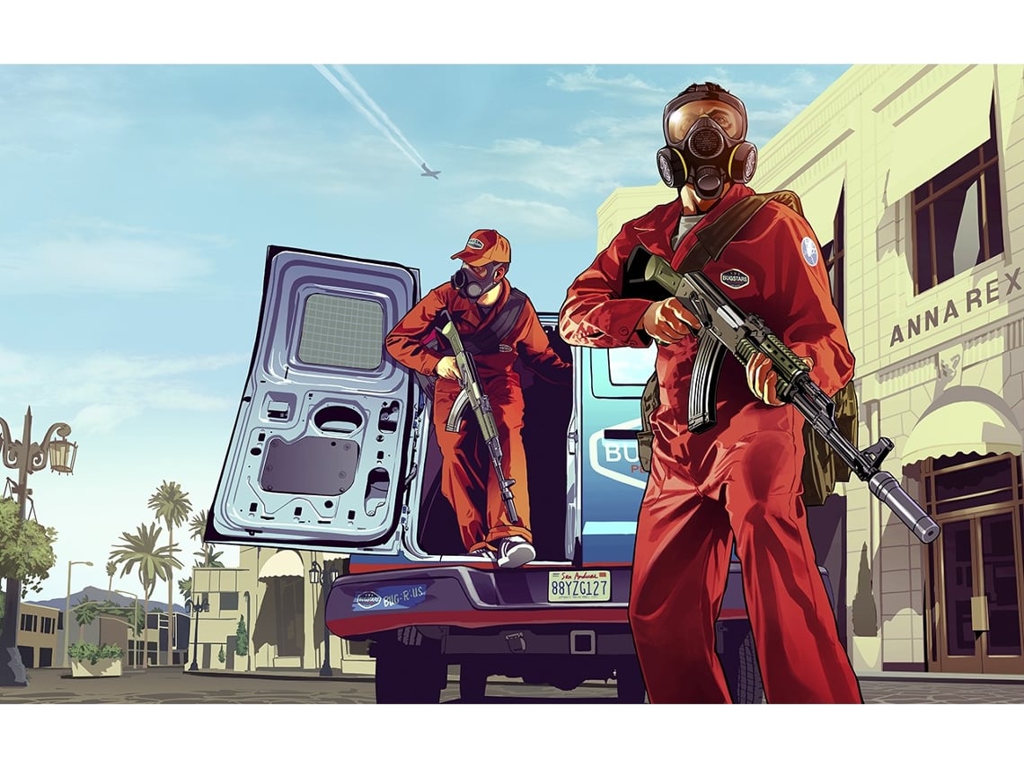 Jogo Grand Theft Auto V (GTA 5) - Xbox 360