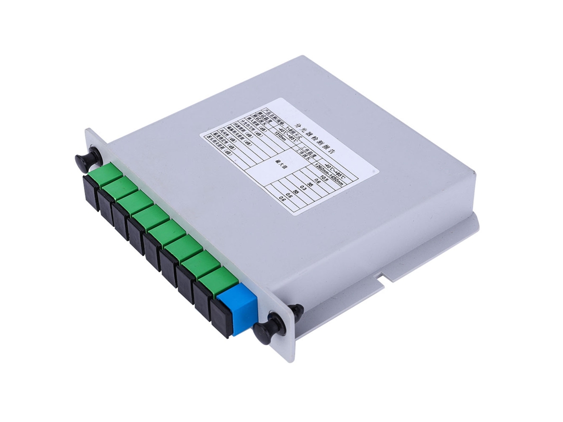 Divisor Óptico Plc 1x8 Sc Apc Monomodo
