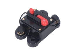 Disjuntor de Reinício Manual 1/4 Polegada Proteção Cc 12‑48v para Veículo